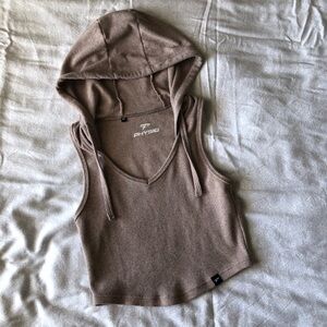 Hoodie Cropped Tank Top